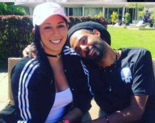 Halimah Kyrgios with her alleged boyfriend, Dustin Brown.